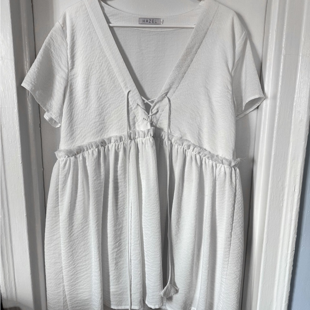 Princess Polly Babydoll Linen Dress